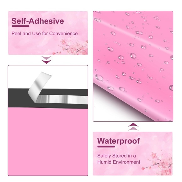 Pink Poly Mailers 19x24 - Picture 3 of 4